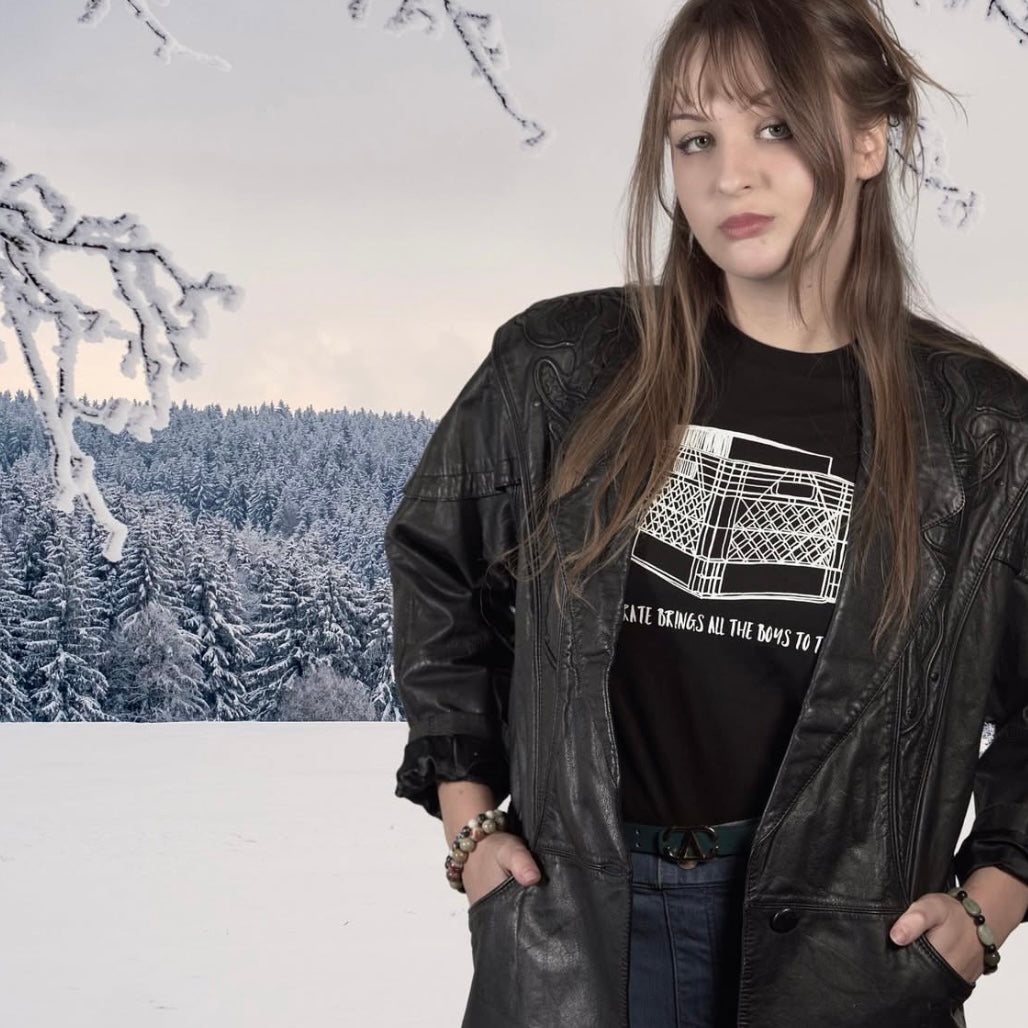 1980s Women’s Detailed Leather Jacket