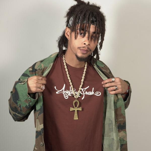 Brown Anything Fresh T-Shirt