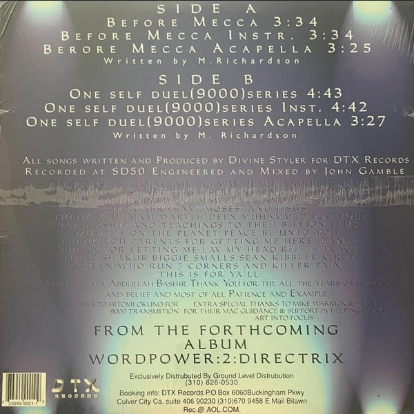 “Before Mecca” - Divine Styler