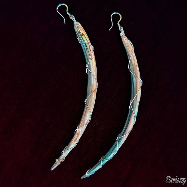 Handcrafted Abalone Earrings