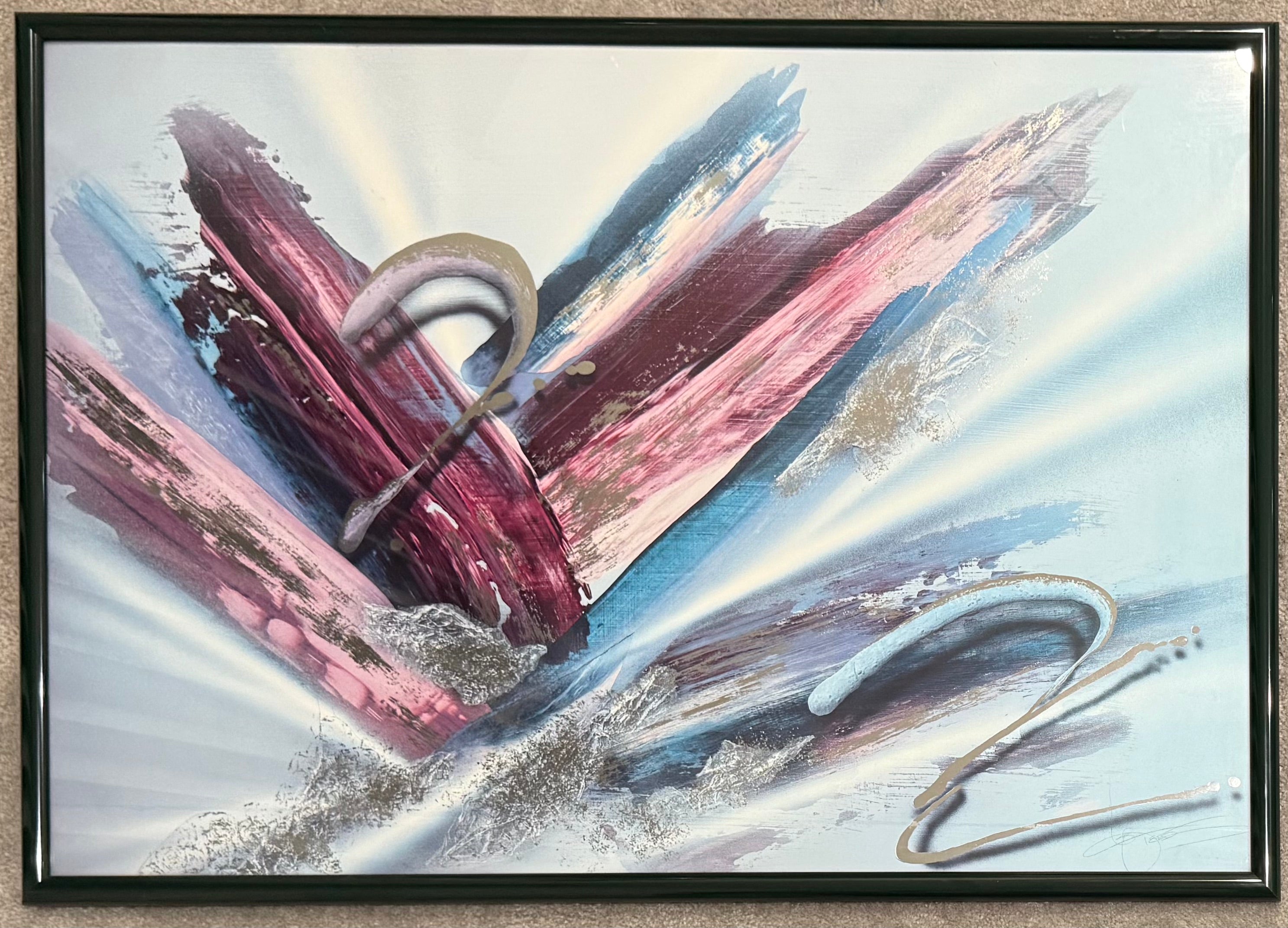 1980s Laurie Fields Lithograph