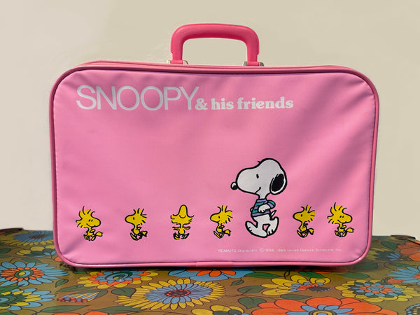 Vintage Snoopy Luggage