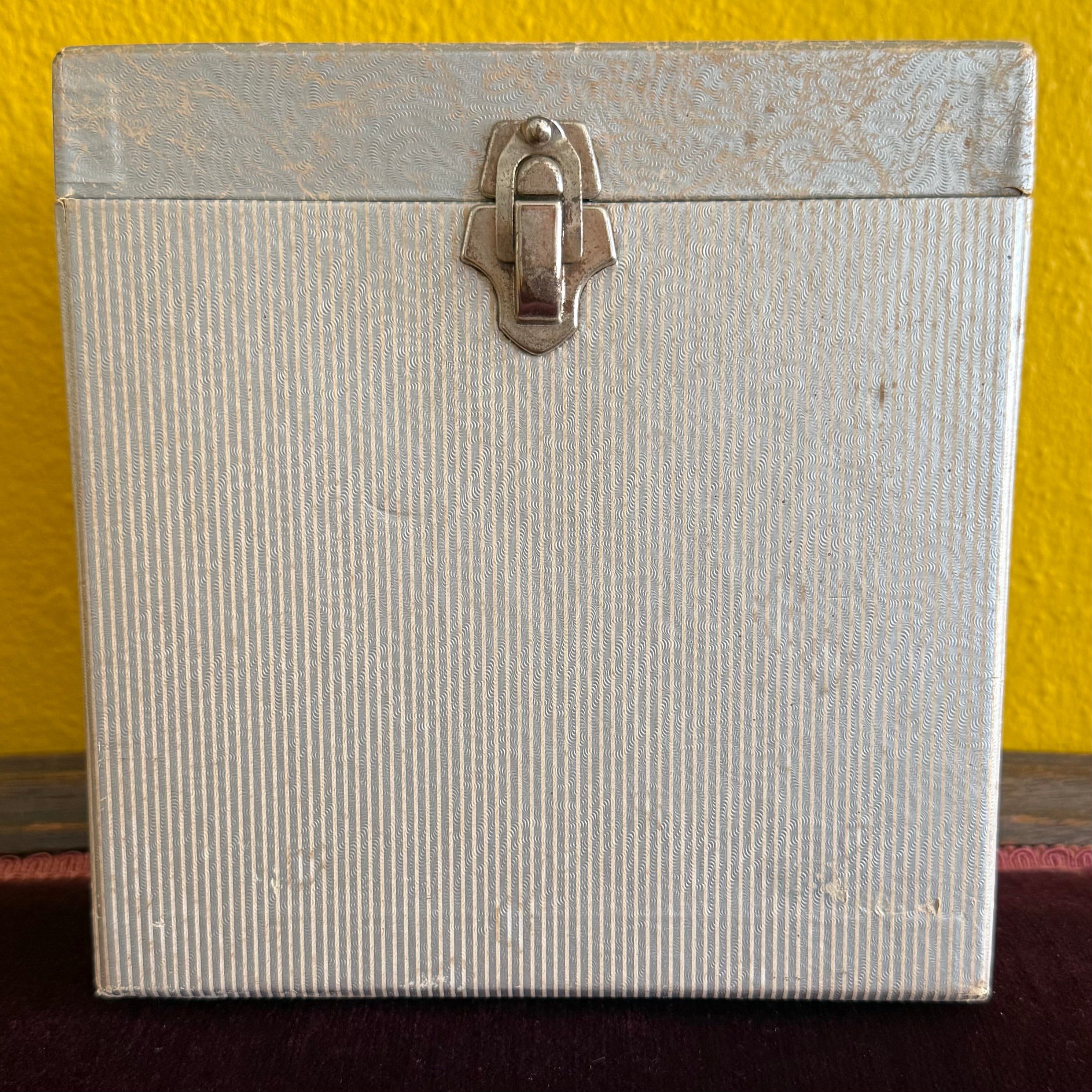 Vintage Capitol Record 7” Record Case