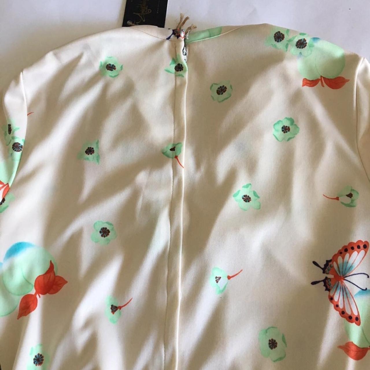 Vintage 1970's Long Sleeve A-Line Dress