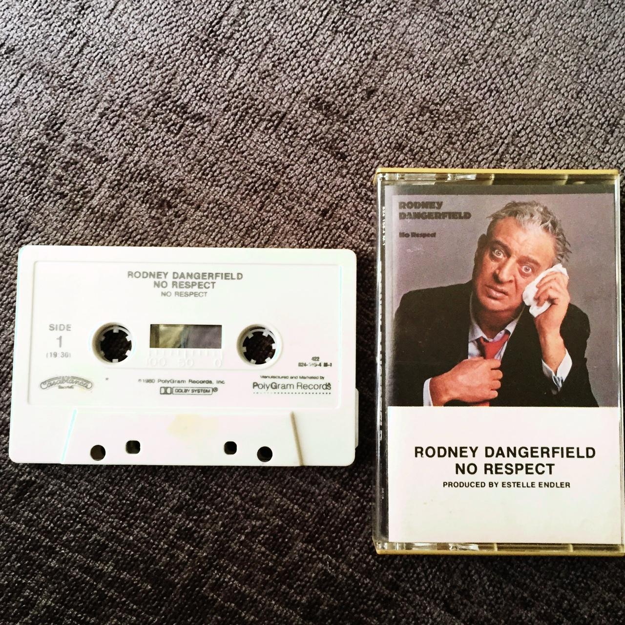 1980 Rodney Dangerfield "No Respect" Cassette Tape