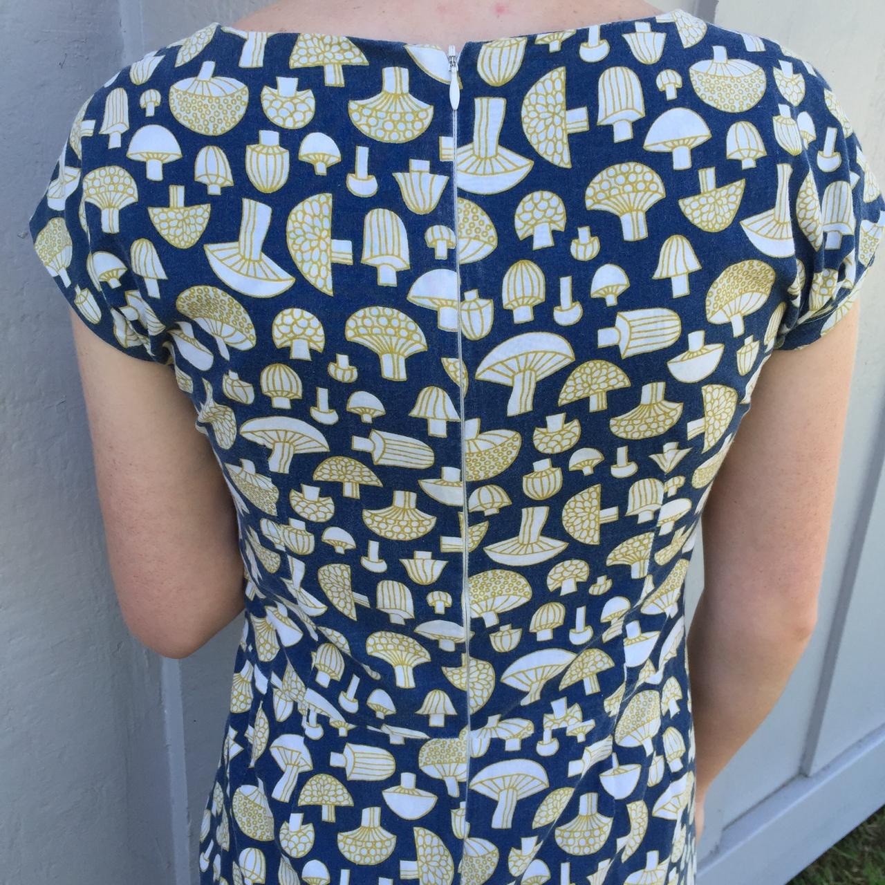 Vintage 1960s Mushroom Pin-Up Dress