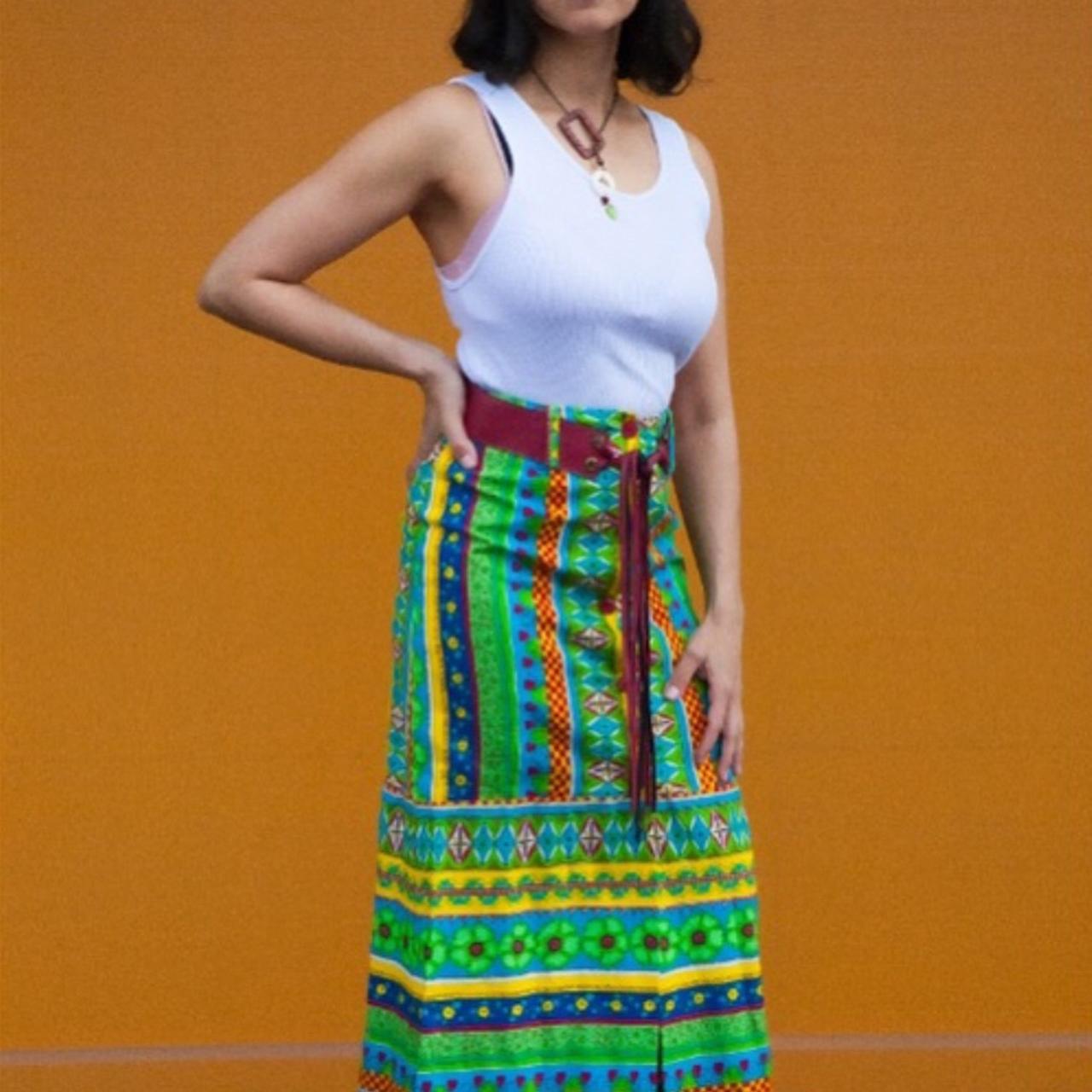 1960's Vintage Maxi Skirt