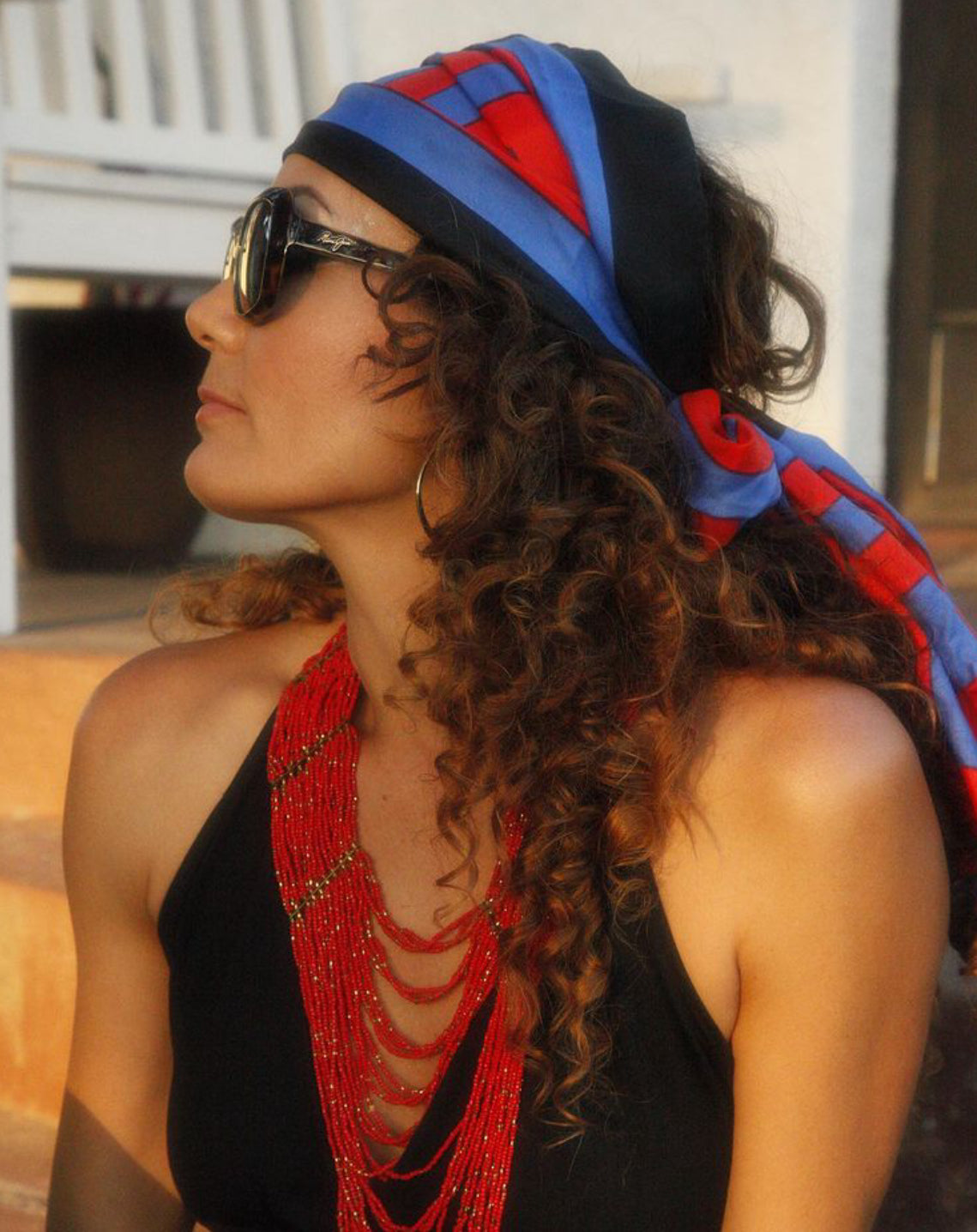 1970’s Silk Long Scarf