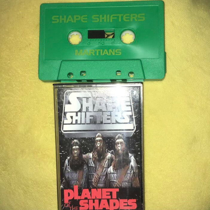 "Planet of the Shapes" - The Shape Shifters Cassette Tape