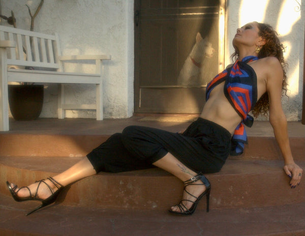 1970’s Silk Long Scarf