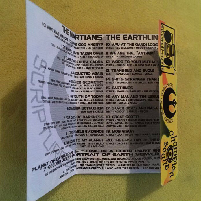 "Planet of the Shapes" - The Shape Shifters Cassette Tape