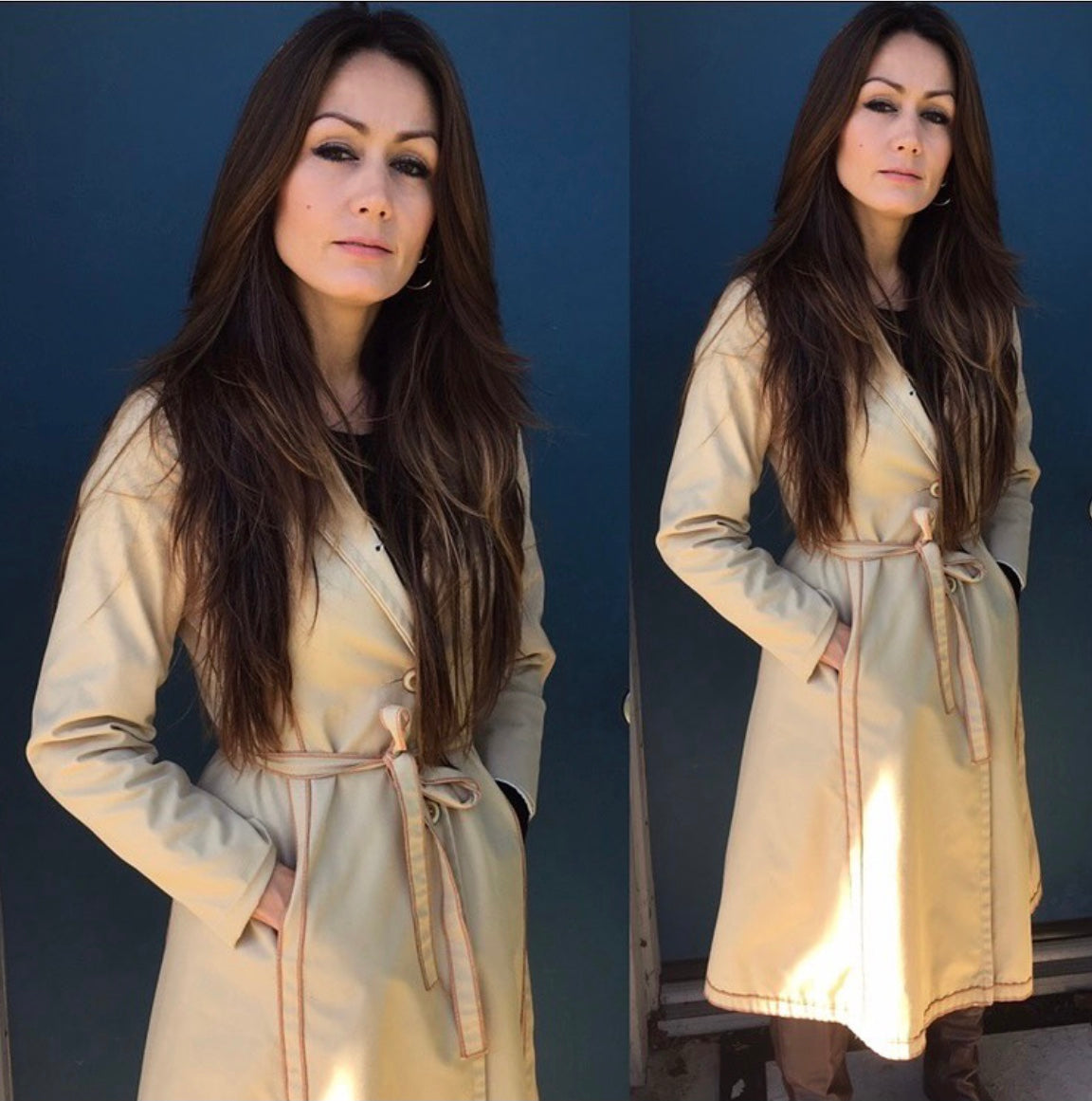 Hovland Swanson Vintage Raincoat with Hoodie