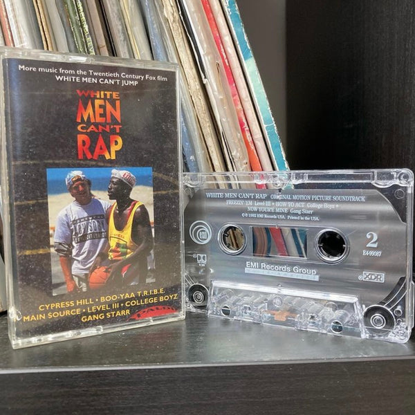 “White Men Can’t Rap” Soundtrack Cassette Tape from “White Men Can’t Jump”