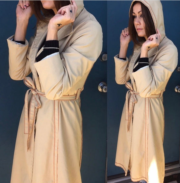 Hovland Swanson Vintage Raincoat with Hoodie