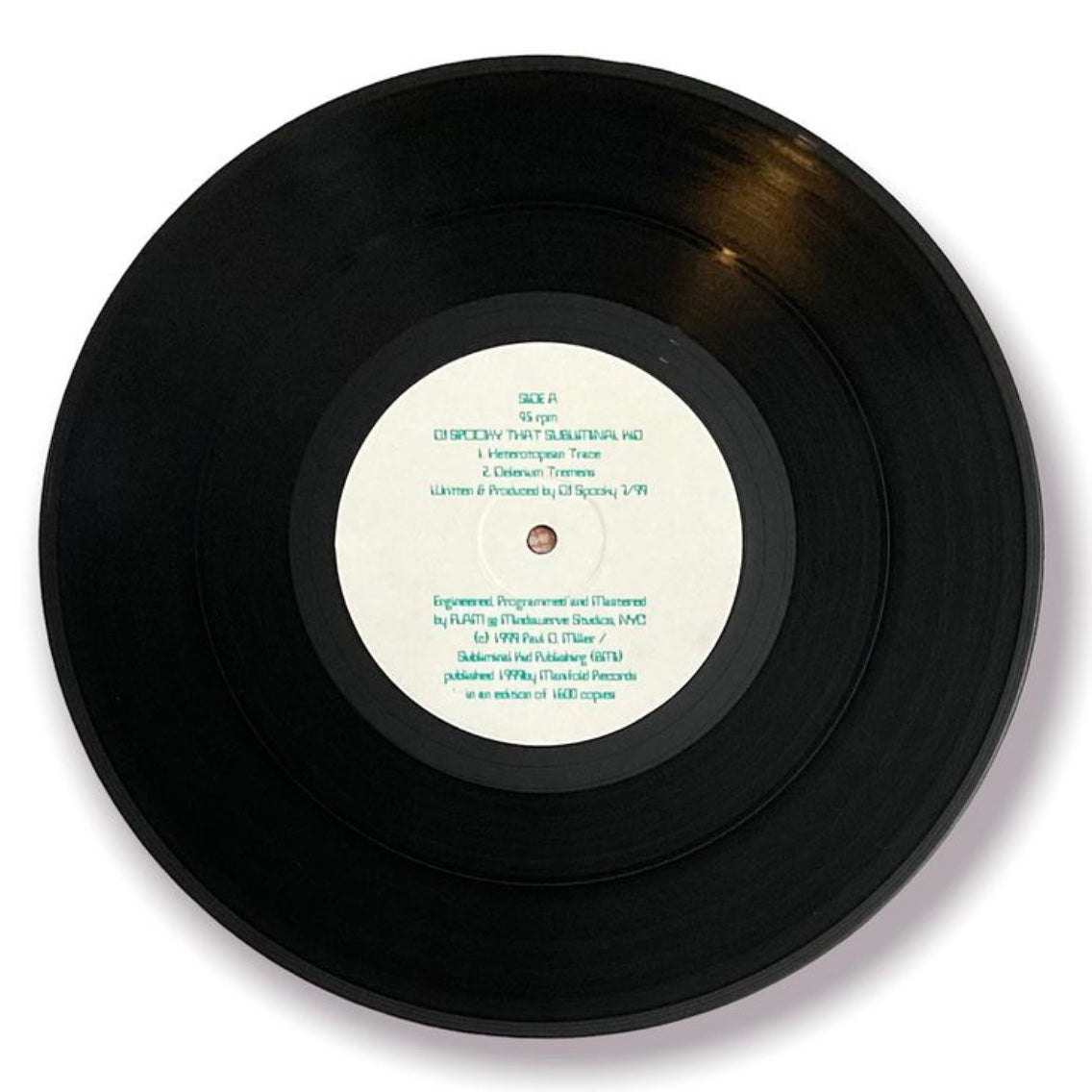 “Delerium Tremens” DJ Spooky