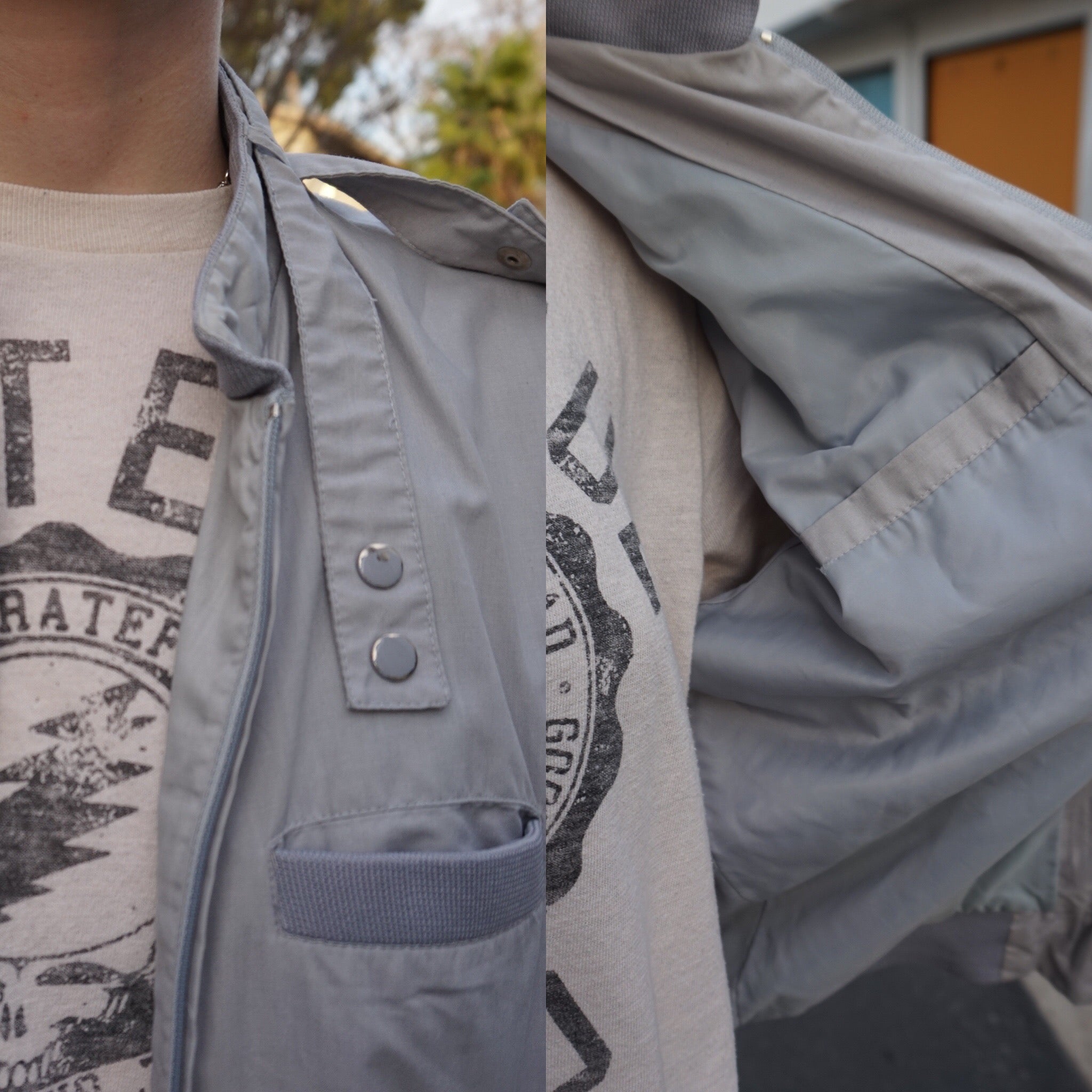 Vintage Lightweight Grey Jacket