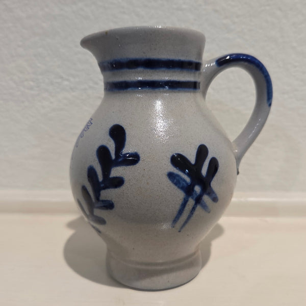 Vintage 1990s German Stoneware Pitcher
