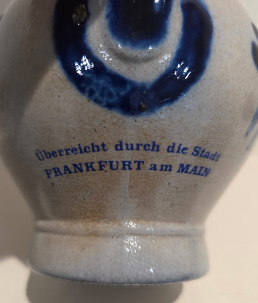 Vintage 1990s German Stoneware Pitcher