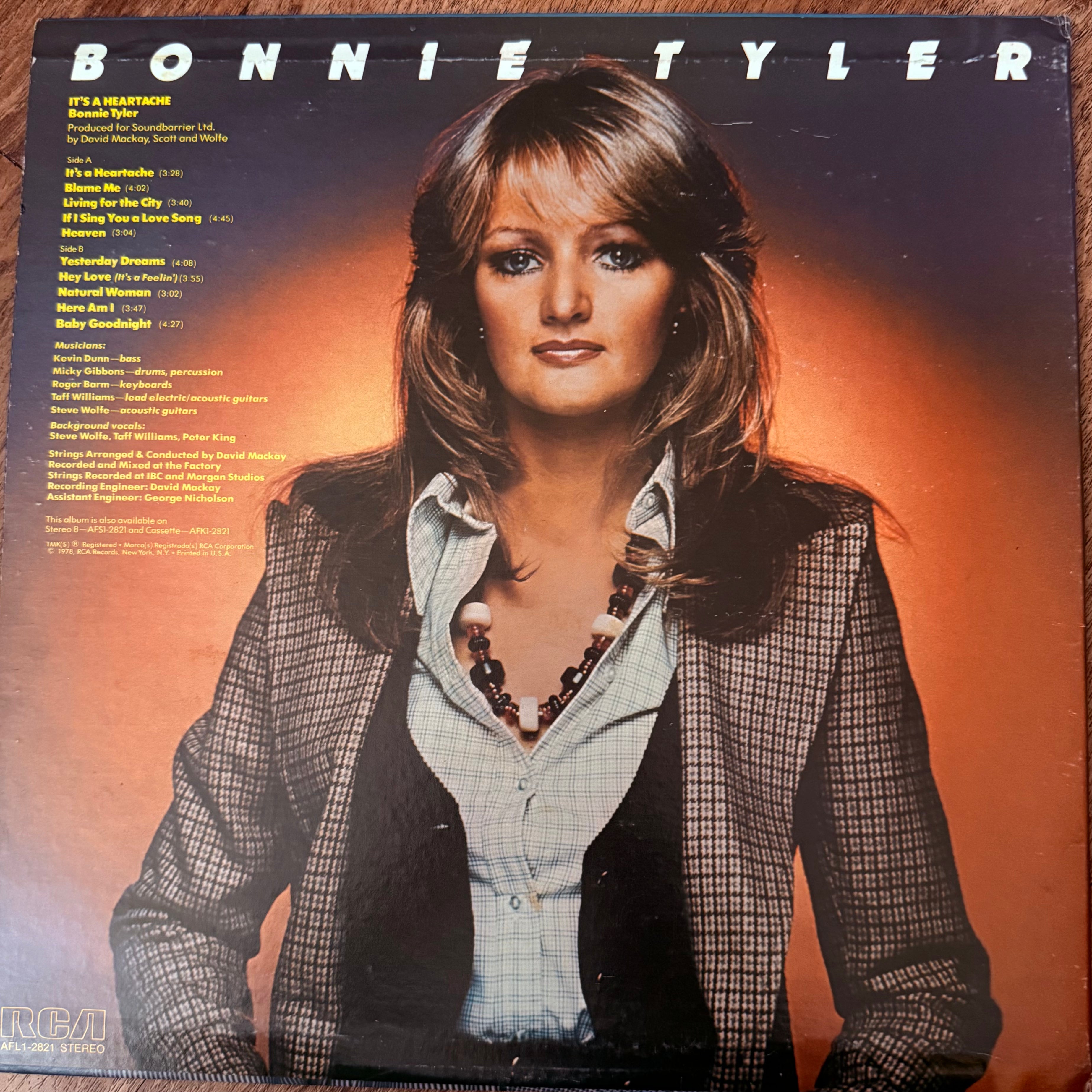 It's A Heartache - Bonnie Tyler