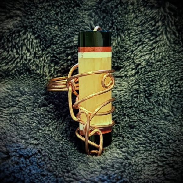 Handmade Wire Wrap Gemstone Ring