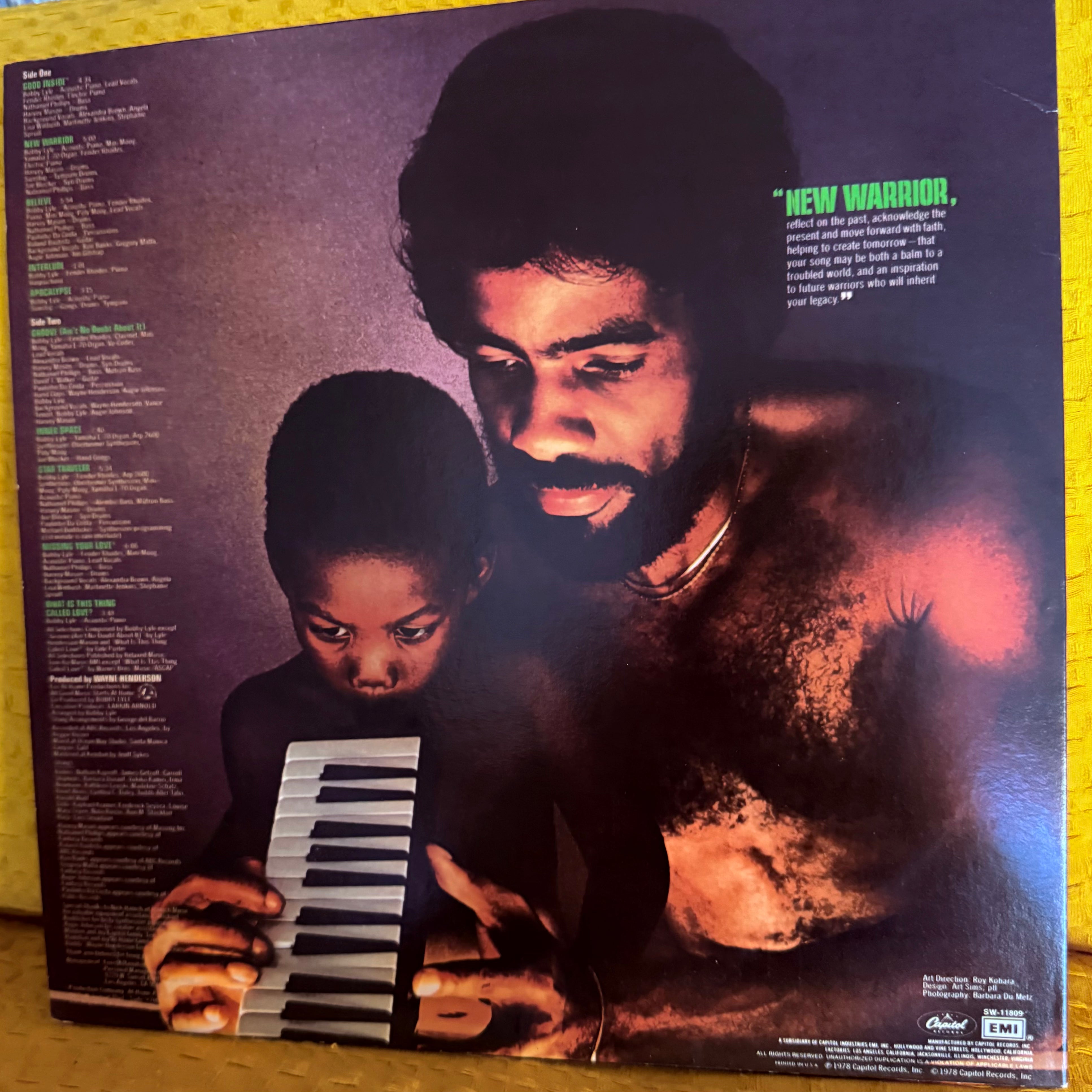 Bobby Lyle – New Warrior