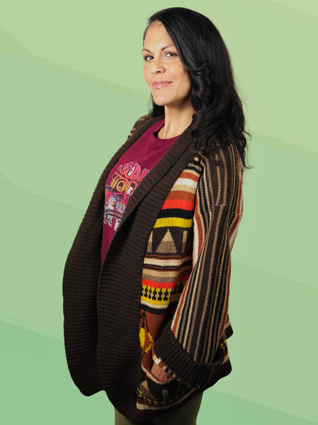 Vintage 1970's Knit Cardigan