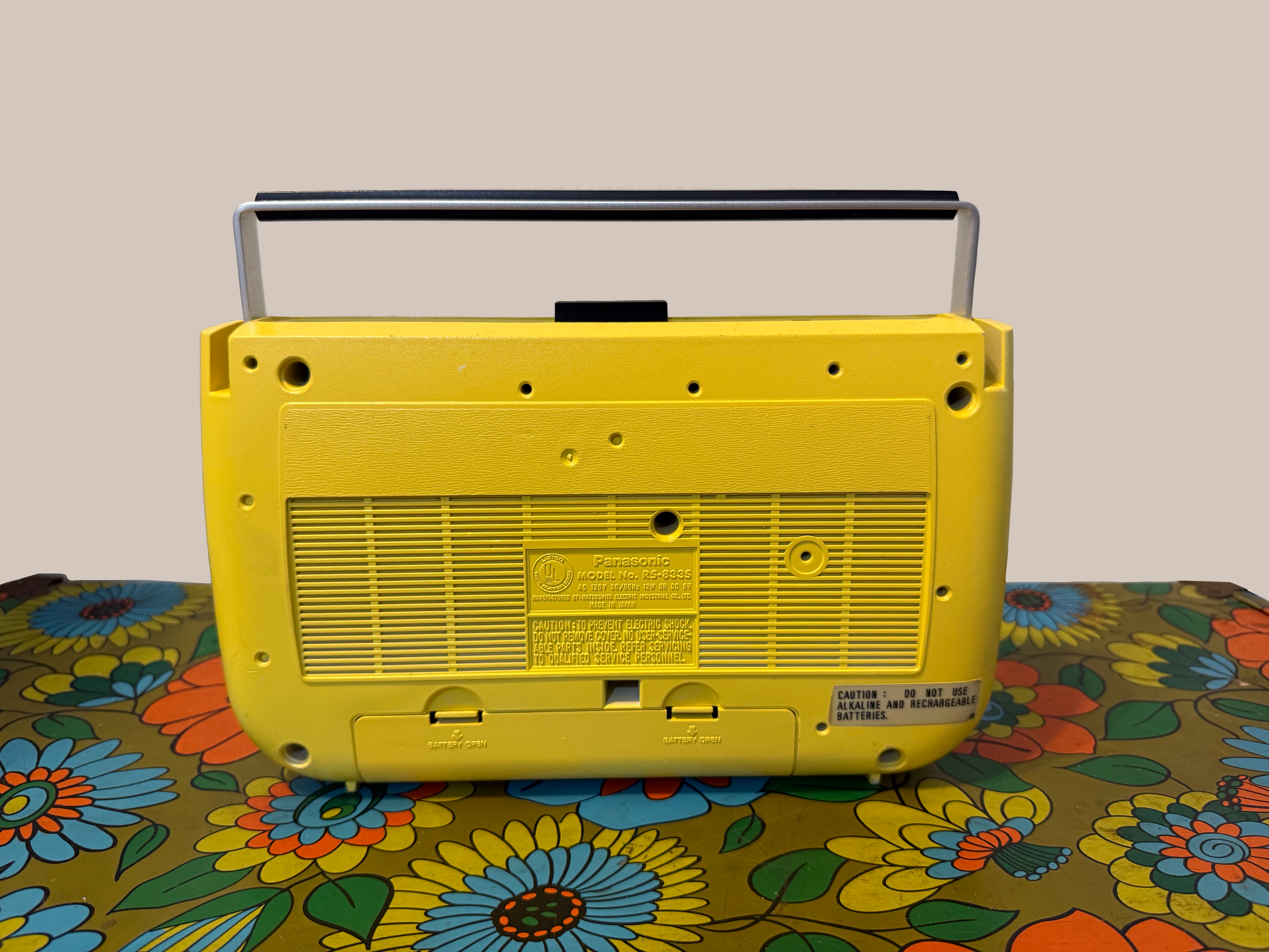 Panasonic RS-833S portable 8-Track Stereo Player Boombox