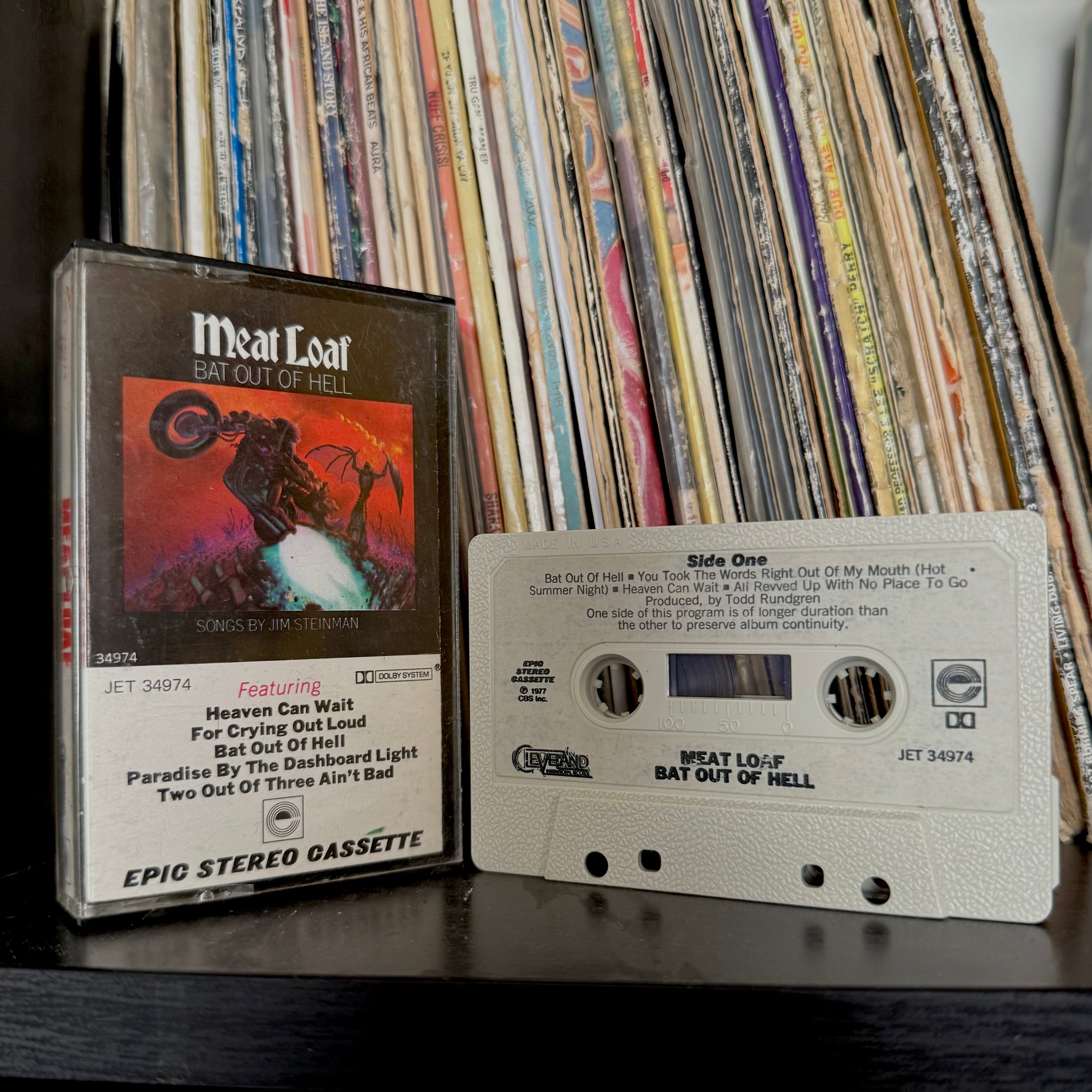 "Bat Out Of Hell" - Meat Loaf