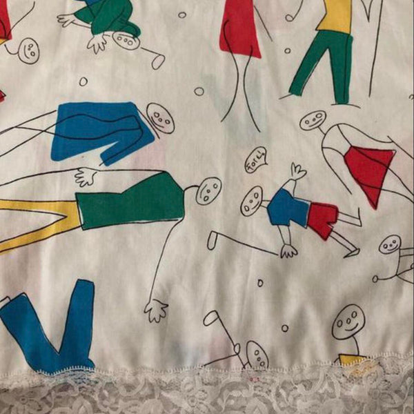 Vintage 1970s A-Line Skirt