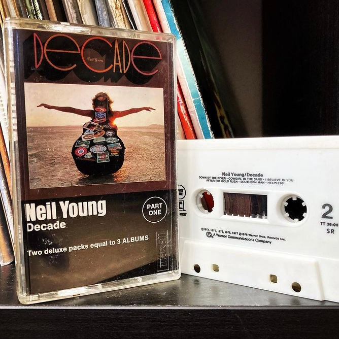 “Decade” - Neil Young Cassette Tape